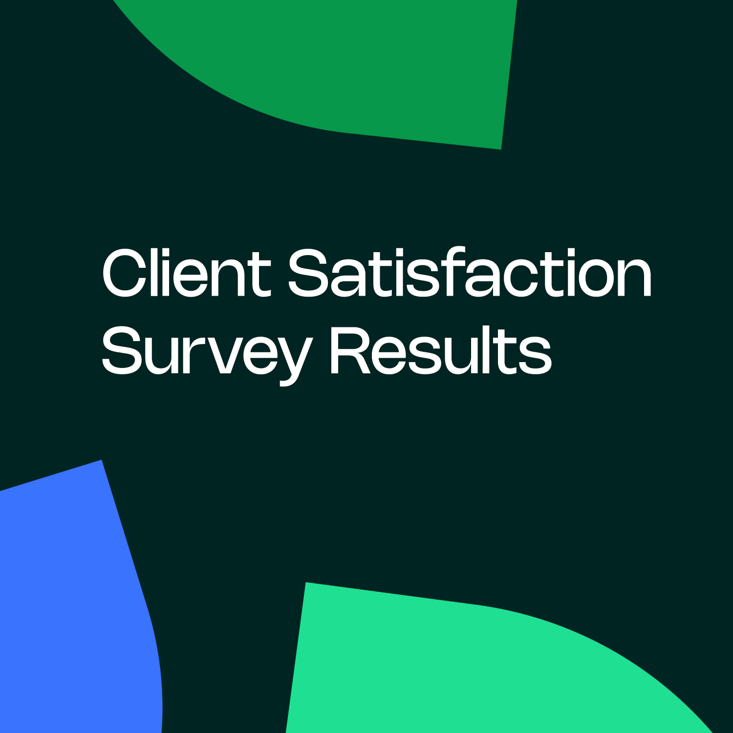 client satisfaction survey